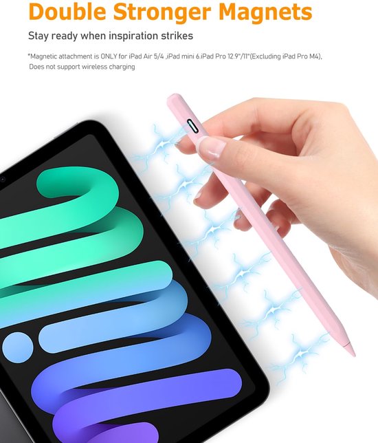 Stylus Pen voor iPad met Snelle Oplaadtijd van 13 Minuten — afbeelding 3