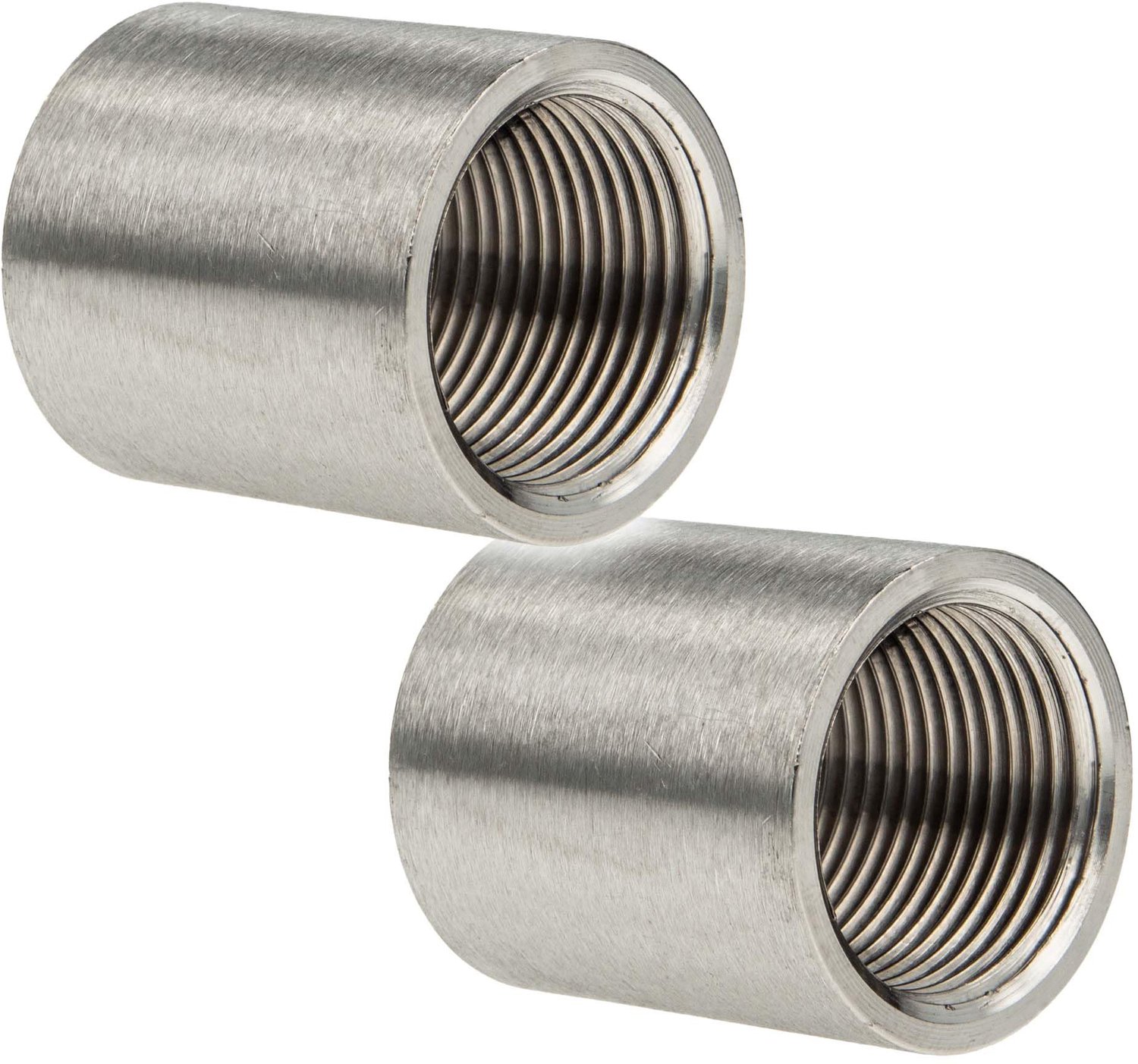Lasmof Set van 2 - Roestvrij Staal V4A met Binnen draad 1/4 Inch
