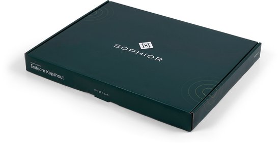 SOPHIOR Houten Snijplank Esdoorn Kopshout - Hakblok 45x35x4 cm - Met Handvaten — cadeau in Kookcadeaus - foto 8