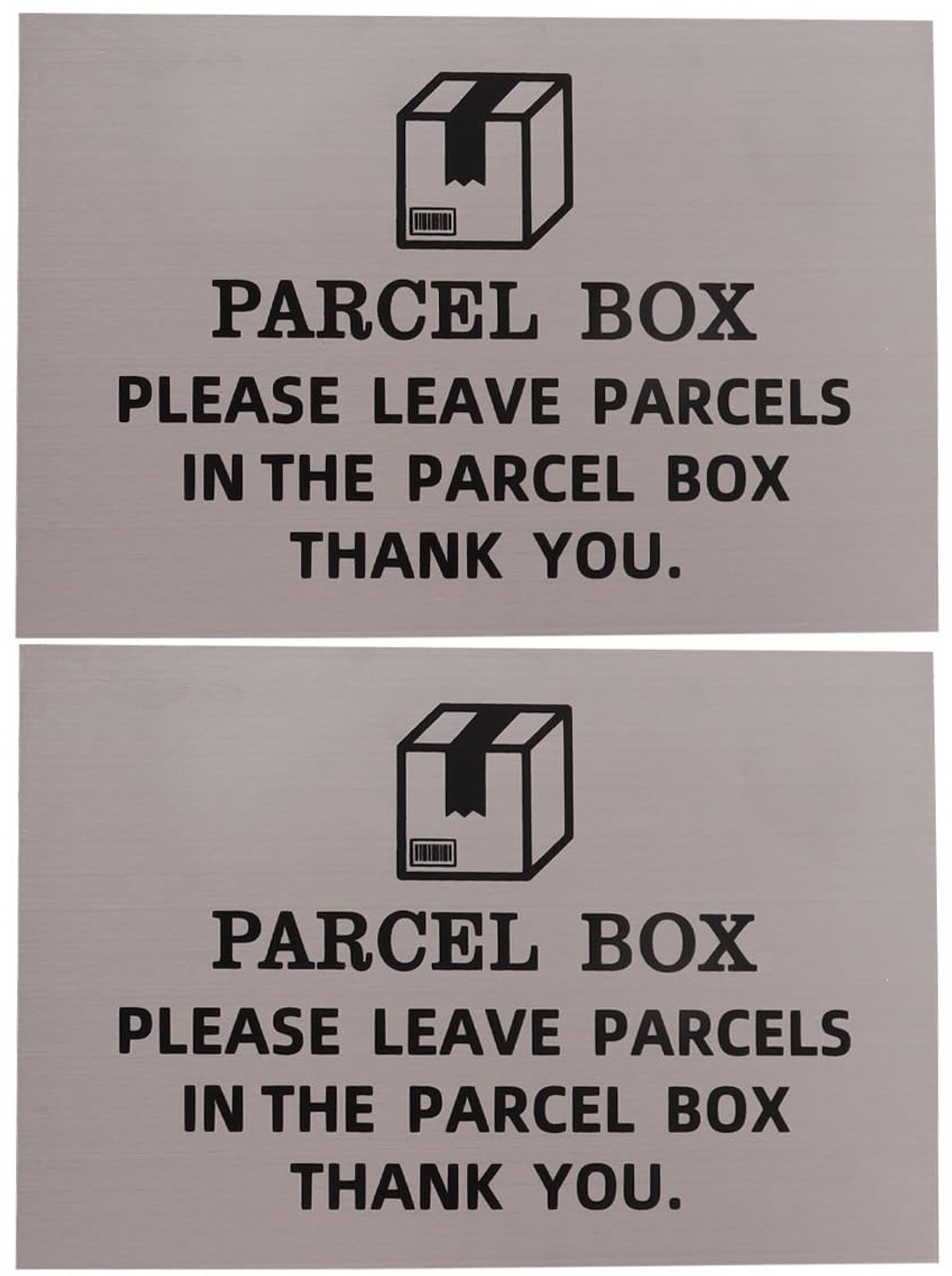 Pakketbusbord voor bezorgingen en pakketten