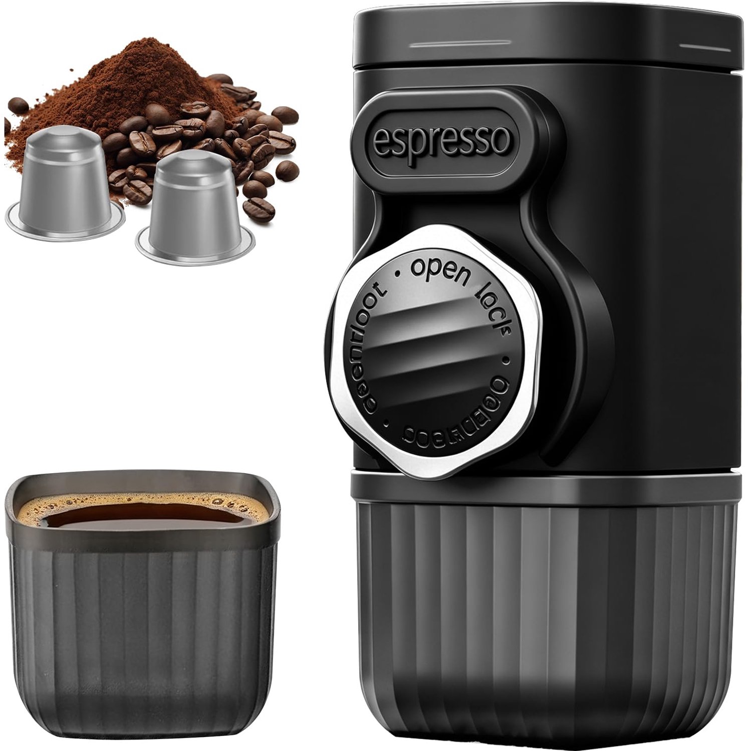 Draagbare Espresso Machine voor Reizen en Kamperen