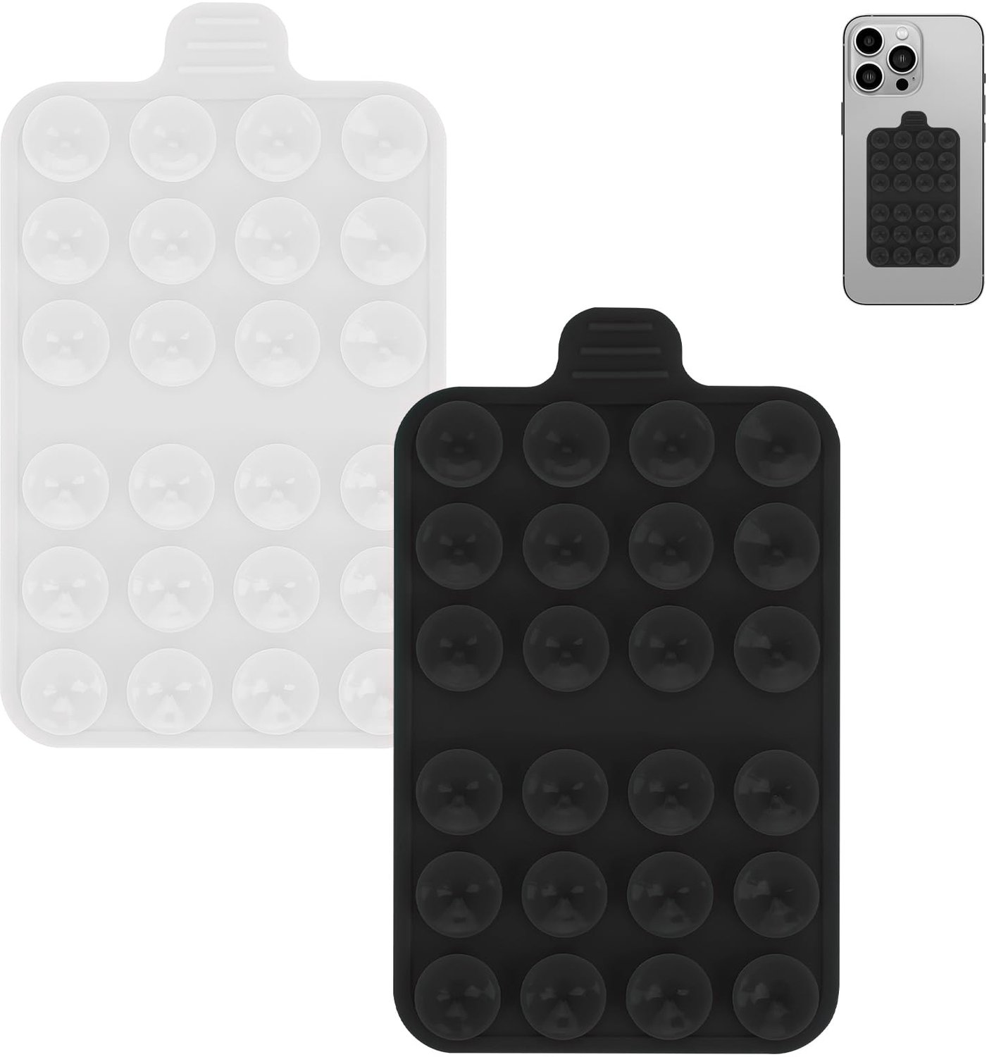2 Stuks Silicone Telefoon Zuignapsteun