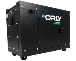 D'Orly Diesel Aggregaat 6.5kVA DDG6500E Geluidsgedempt AVR Generator 498cc 4-takt | 3x230V 16A