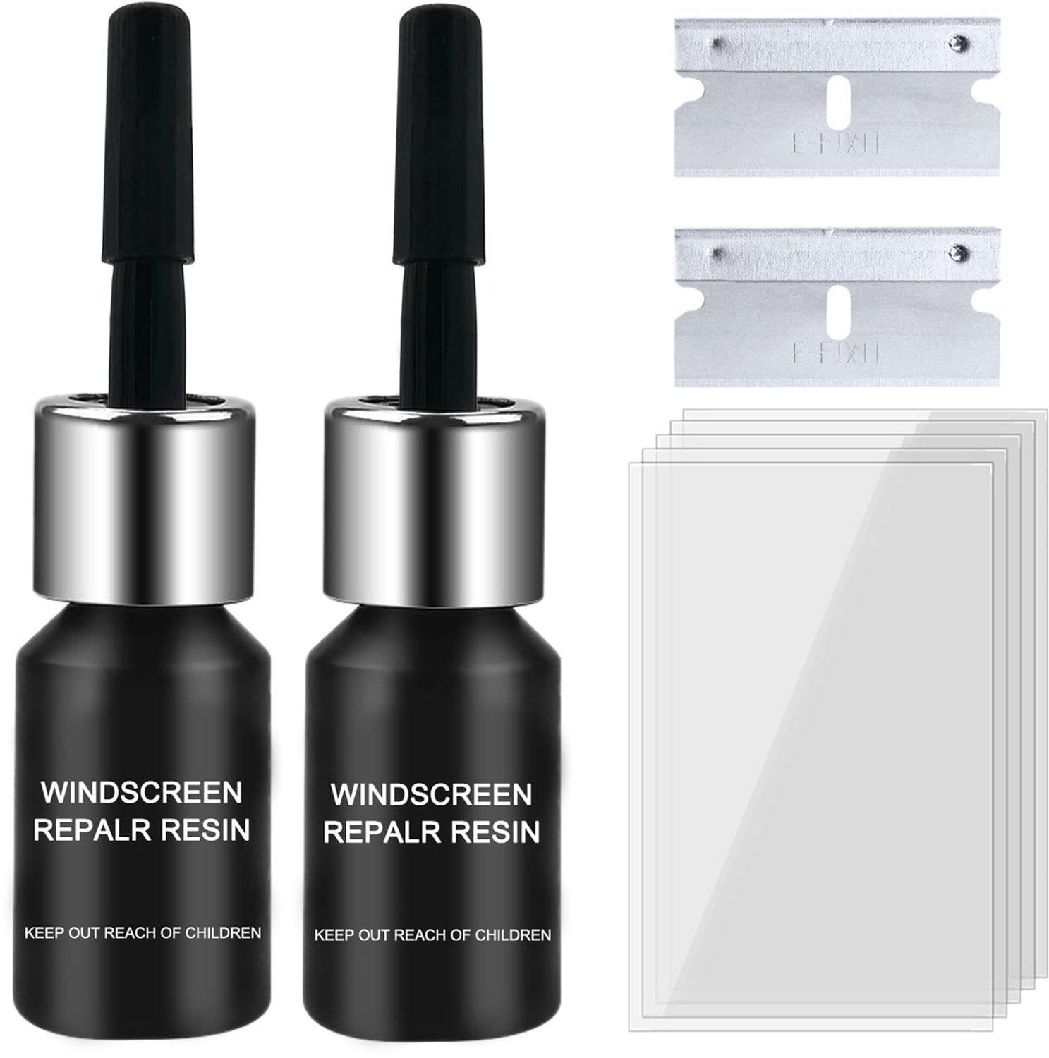 Reparatieset voor Autoruiten bij Barsten en Krassen