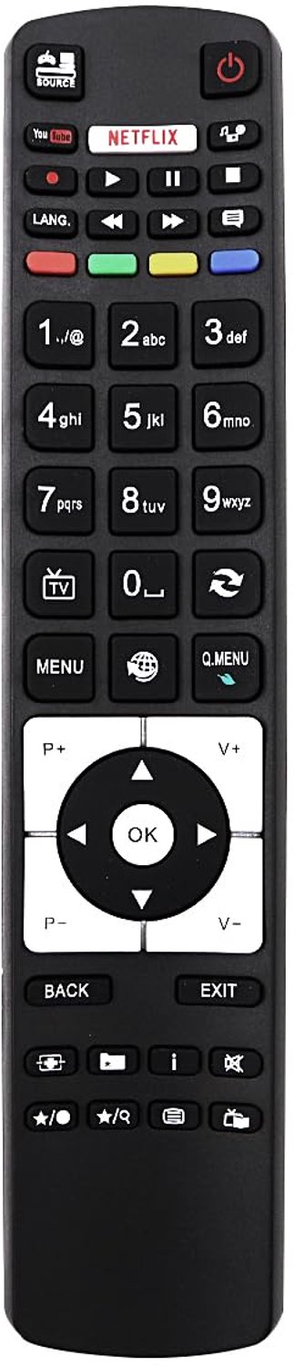 Vervangende Afstandsbediening voor Diverse Smart TV's