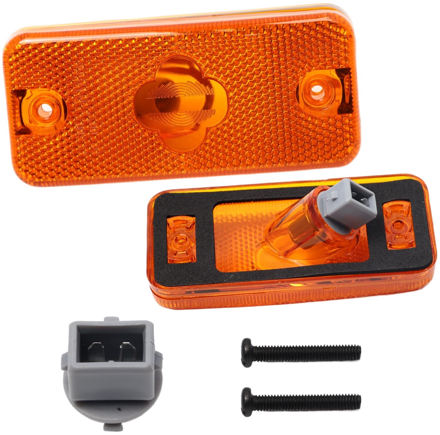 Zijmarkeringslichten - Positielampen - Hoogwaardige materialen - Oranje - Reflectoren - Geschikt voor Daily Citroën Relais Fiat Ducato Pe...