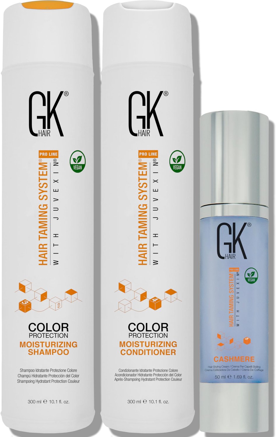 Hydraterende Shampoo en Conditioner Set met Haarcrème