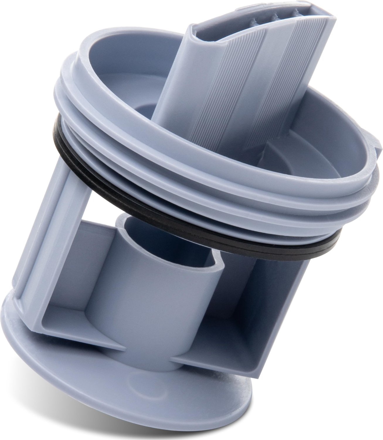Flusensieb Vervangingsdeel - Pluizenfilter - Filterzeef - Inzetstuk - Geschikt voor Bosch/Siemens - Hoogwaardig kunststof - Lengte: 78 mm, Diameter: 64 mm