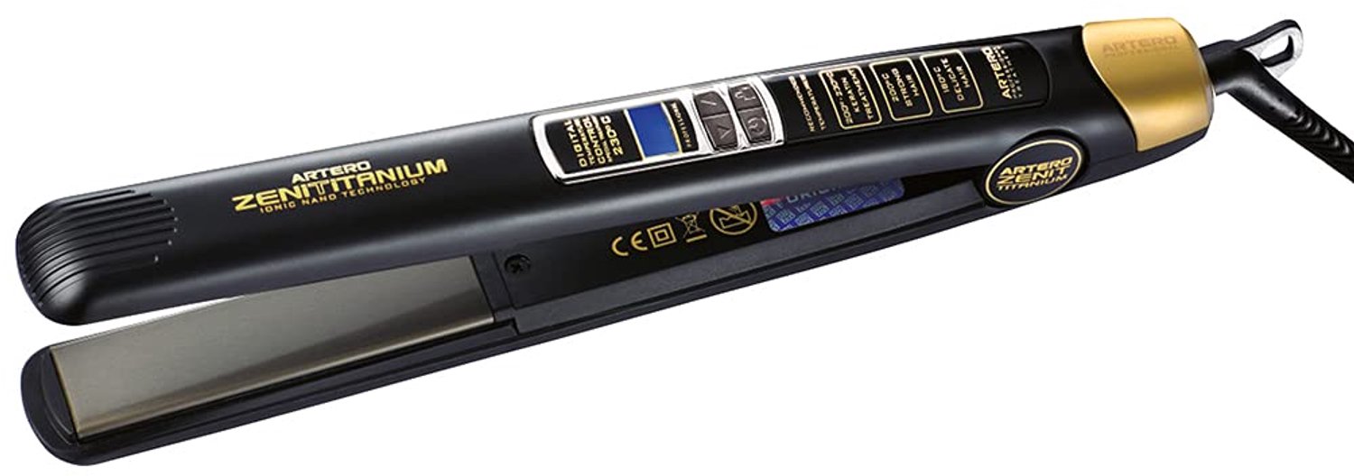 Stijltang met Nano Titanium platen - Voor glad en stijl haar