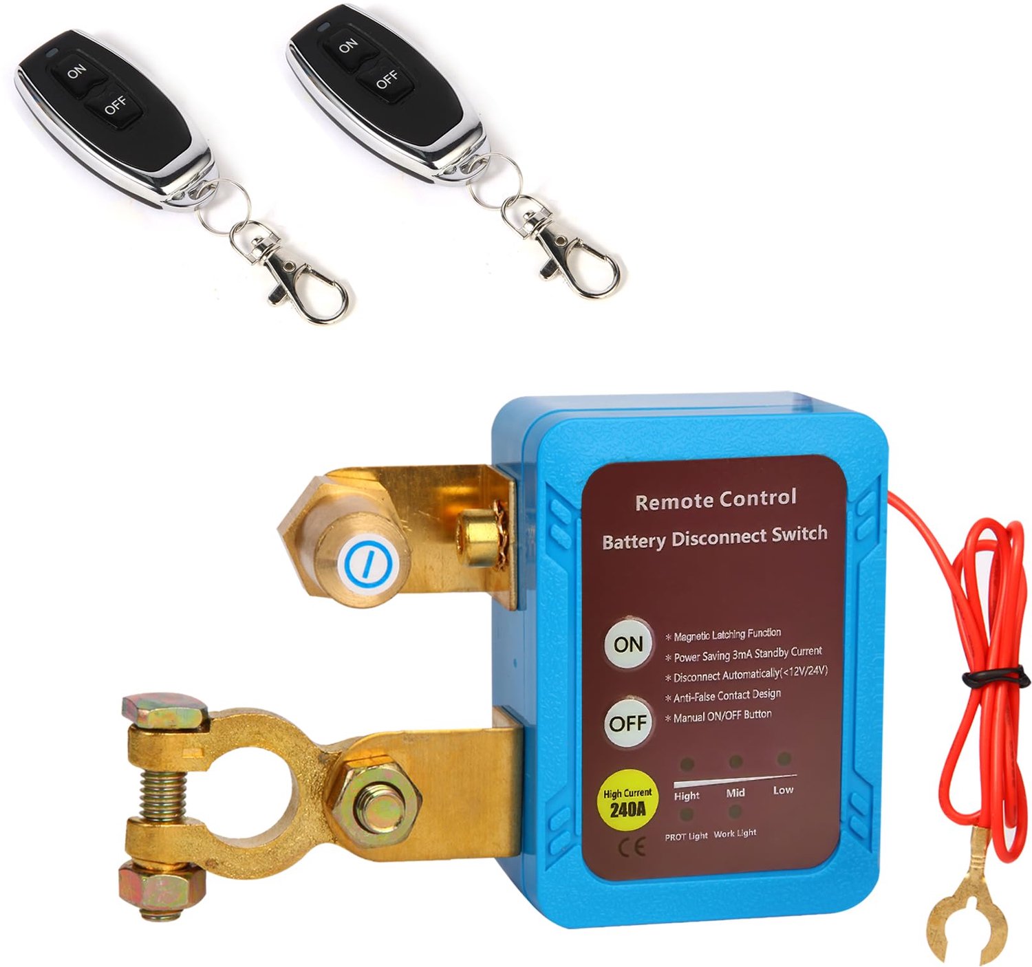 Accu Scheider 12V 240A met Afstandsbediening voor Voertuigen
