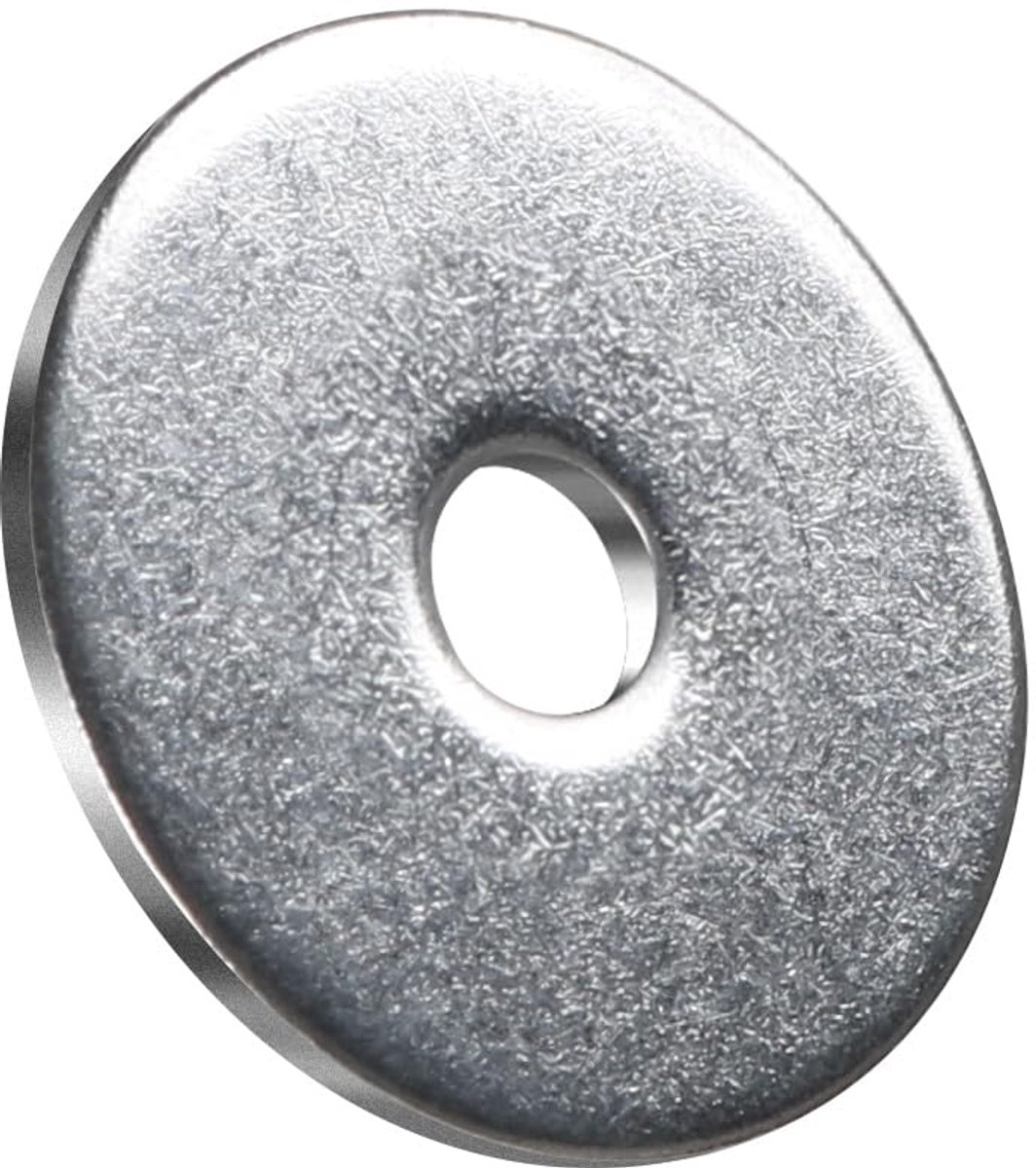 Ringen M5 x 25 mm, 20 stuks metalen sluitringen, platte sluitringen van 304, roestvrij staal, plat, Penny, sluitringen voor schroeven en moeren DIN9021 / ISO7093