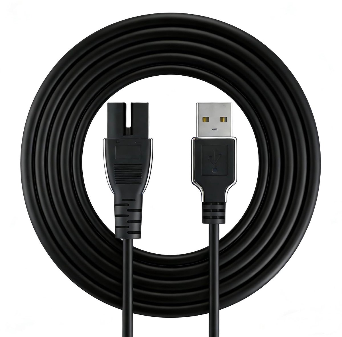 Oplaadkabel voor In-tex 28620, 28620e, 28620ep, Cl1704, 12269, reservekabel voor zwembadstofzuiger, netsnoer, 2 m, USB voor zwembadreiniging