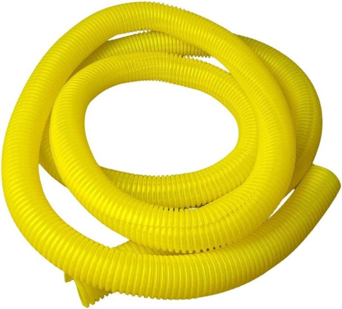 Gele golfbuis, flexibel, gedeeld, 23 mm - 2 m