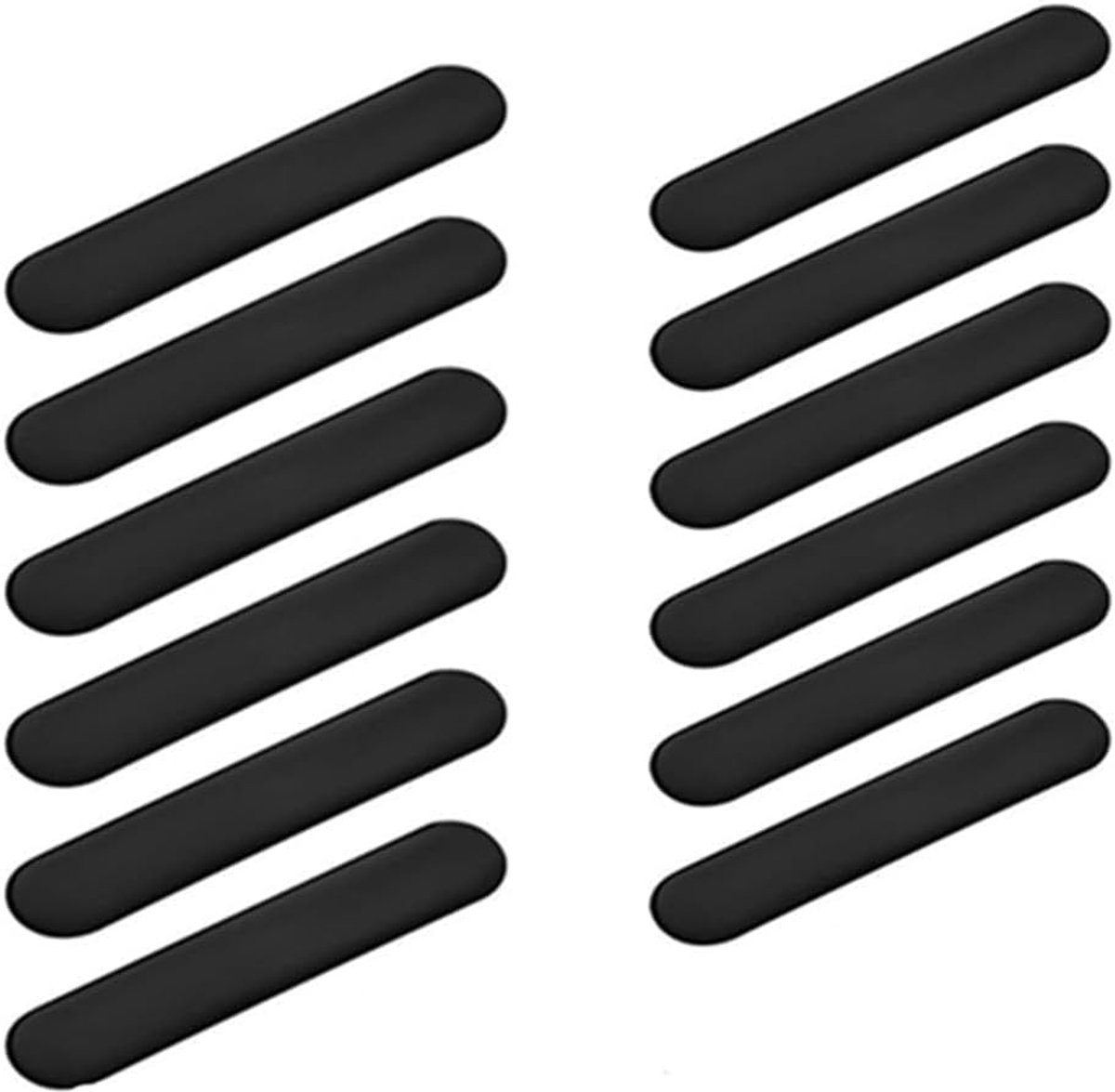 Tennis Racket Lead Tape, 12 Pieces Benisracket Lead Tape, Counterweight Increase, Lead Tape Adhesive Wave Band, Black - ShopVlot