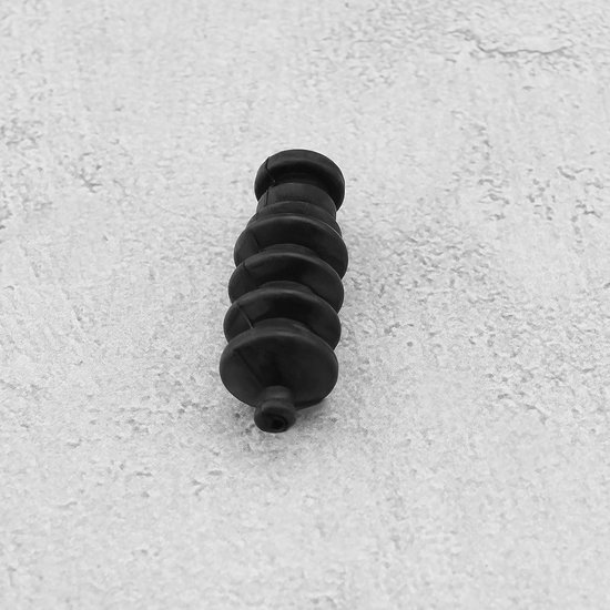 Dailygoods - Waterdichte Push Rod Rubber Seal - Vervanging voor RC Boot - Zwart - Rubber Balg - 5 Stuks - Geschikt voor Elektrische en Methanol Boten van Dailygoods — afbeelding 2