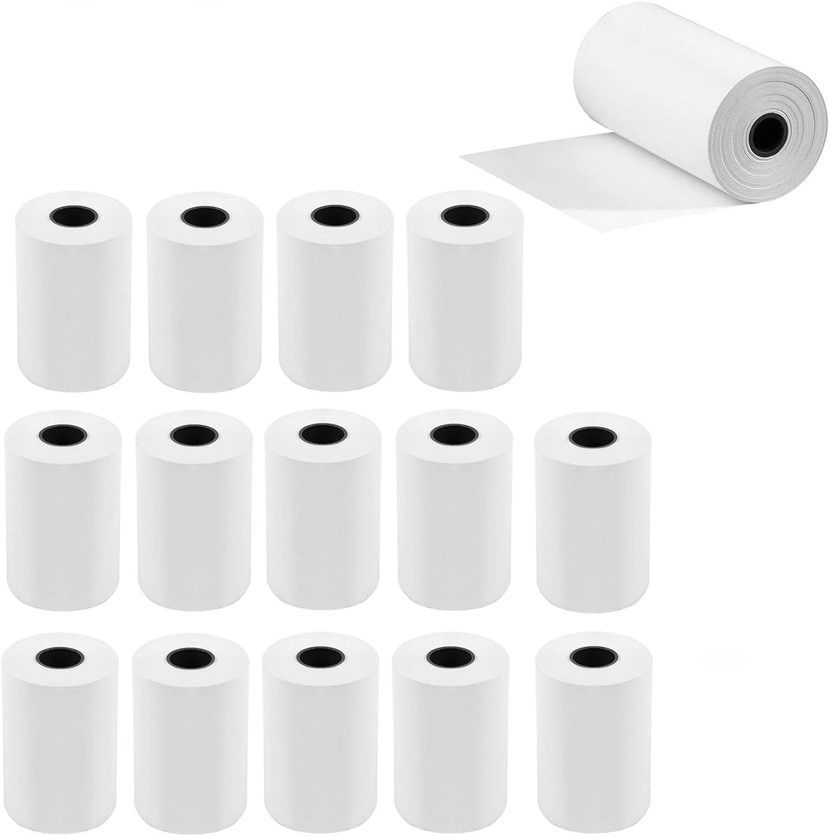 Thermische bankkaart rol 57x40x18m - BPA vrij papier - Geschikt voor CB betaalterminals - Hoge kwaliteit afdrukken - ShopVlot