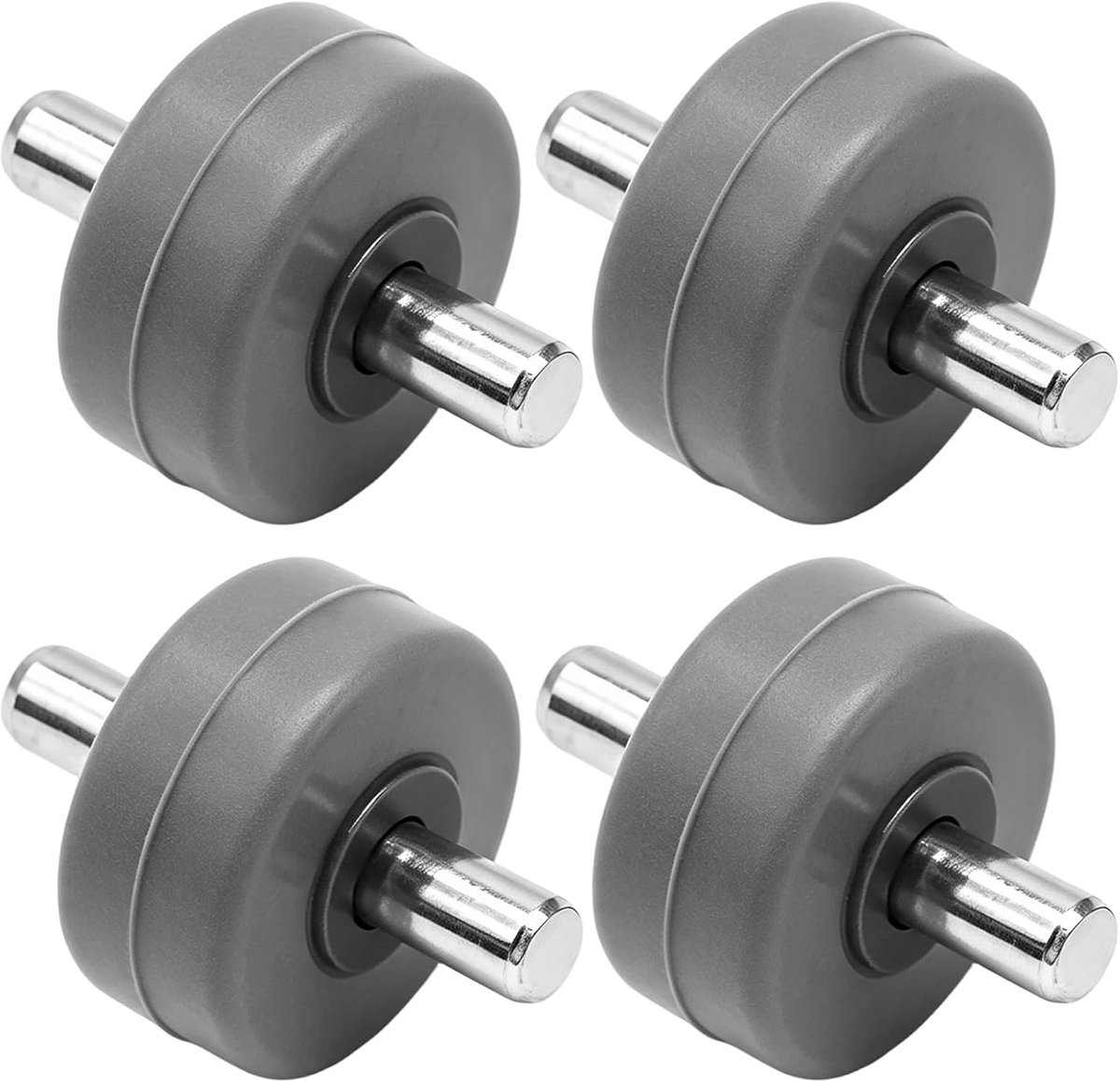 Vervangende voorwielen voor stofzuigers - Set van 4 - Voor Shark Navigator en Miele Triflex - Verbeter wendbaarheid - ShopVlot