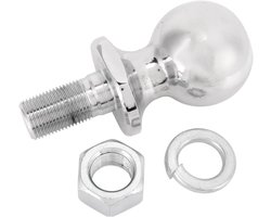 Tow Bar Ball, 1-7/8 Inch Diameter Chrome Plated Hex Nut Torque Ball, ATV, UTV, Tow Bar Ball for Lawn Tractor, 2,000 - ShopVlot