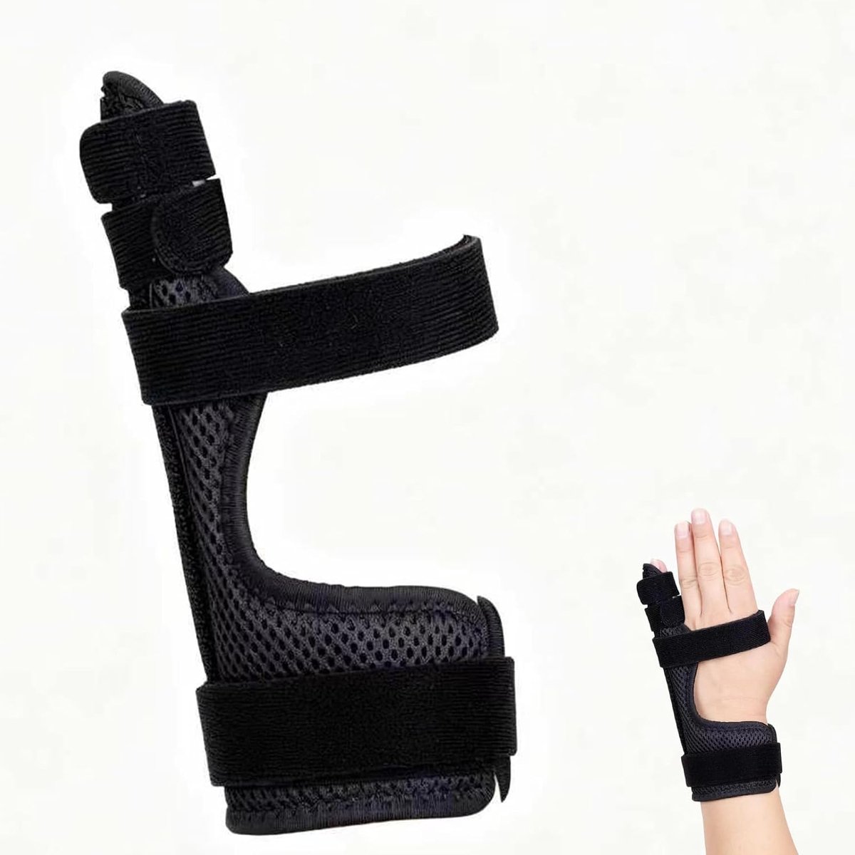 Small Finger Splint for Boxer Fracture 5th Metacarpal Finger Brace for Tendonitis and Arthritis, Left or Right Hand - ShopVlot