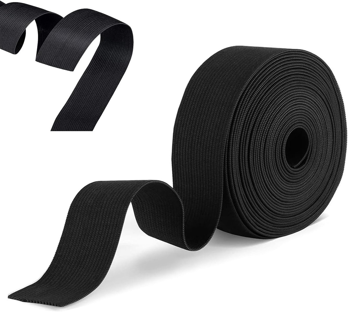 20mmx10m Elasticity Elastic Band for Sewing – Stretchable up to 150%