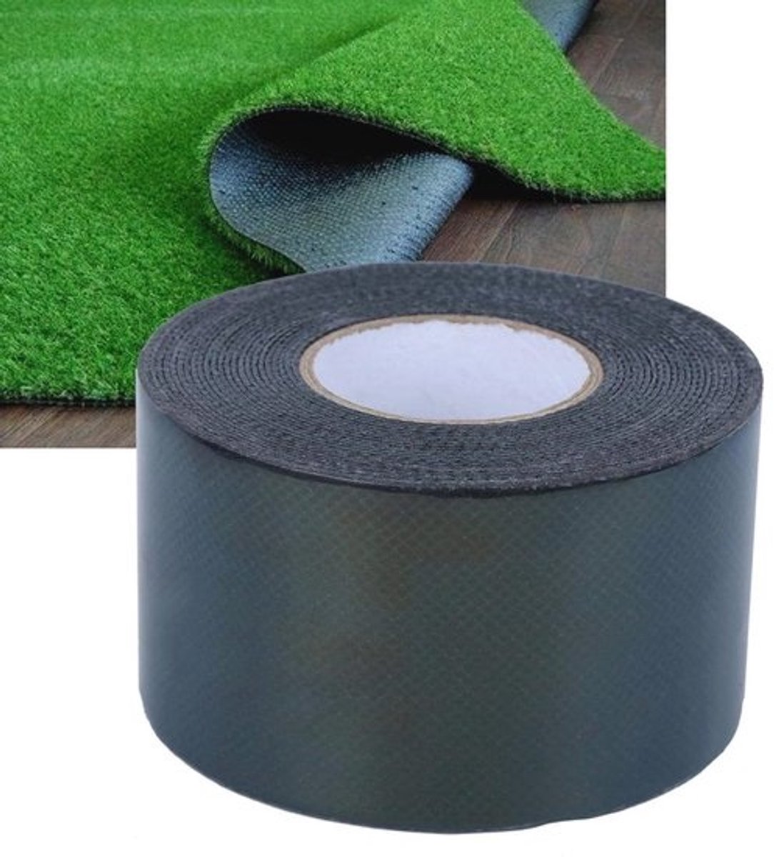 Dubbelzijdige zelfklevende kunstgrasvoegband - 50 mm x 5 m - voor gazon en groene velden