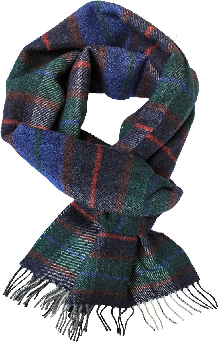 Wintersjaal & Warm Karo Modieus Meerdere kleuren Wol Made in Germany