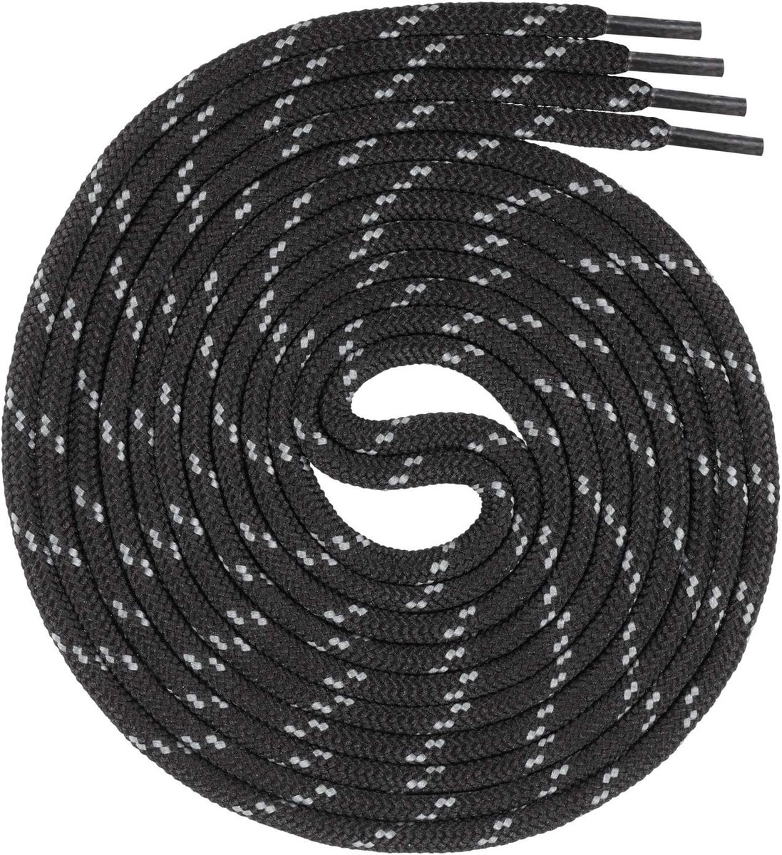 Rond ca. 4,5 mm diameter voor werkschoenen trekkingschoenen wandelschoenen laarzen - schoenveters schoenveters van polyester - lengtes 70 - 220 cm