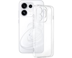 Hoesje geschikt voor Oppo Reno16 - Techsuit Clear Silicone Back Cover - Transparant