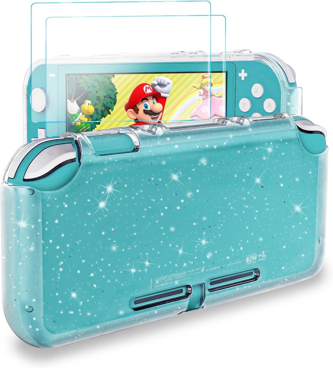DLseego Compatible with Switch Lite 2019, Crystal Glitter Bling Protective Case, Soft TPU Shockproof - ShopVlot
