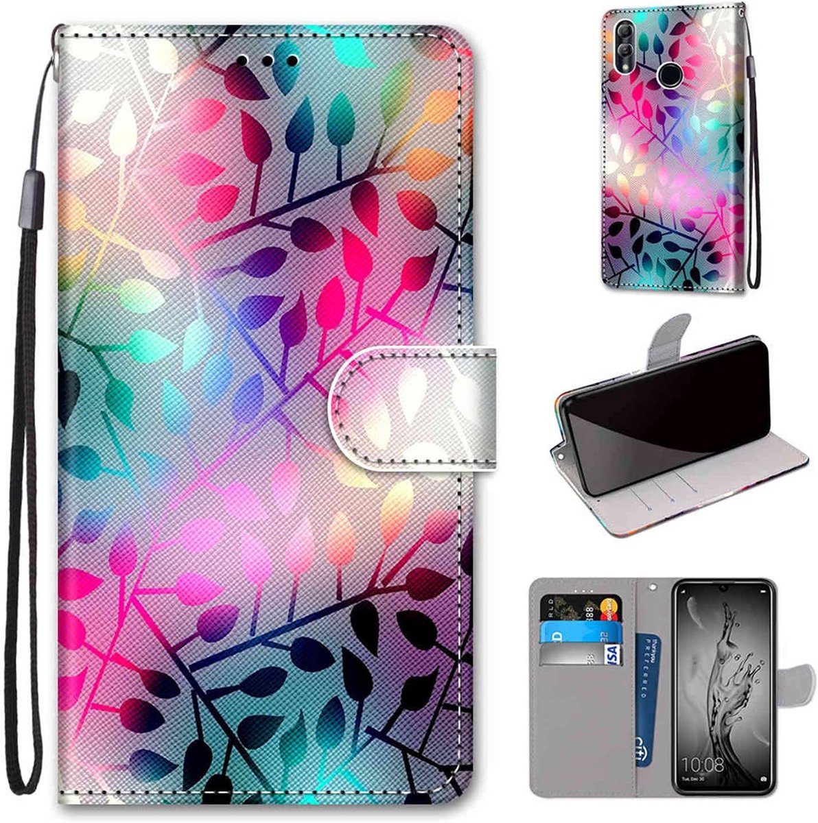 Hoes voor Huawei Honor 10 Lite/P Smart 2019, glas