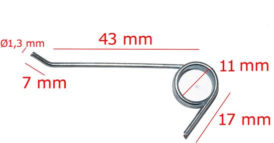 Verticuteerveer / tand voor verticuteerrol / verticuteermachine LIDL Florabest (alleen de rol met 42 veren!) — afbeelding 3
