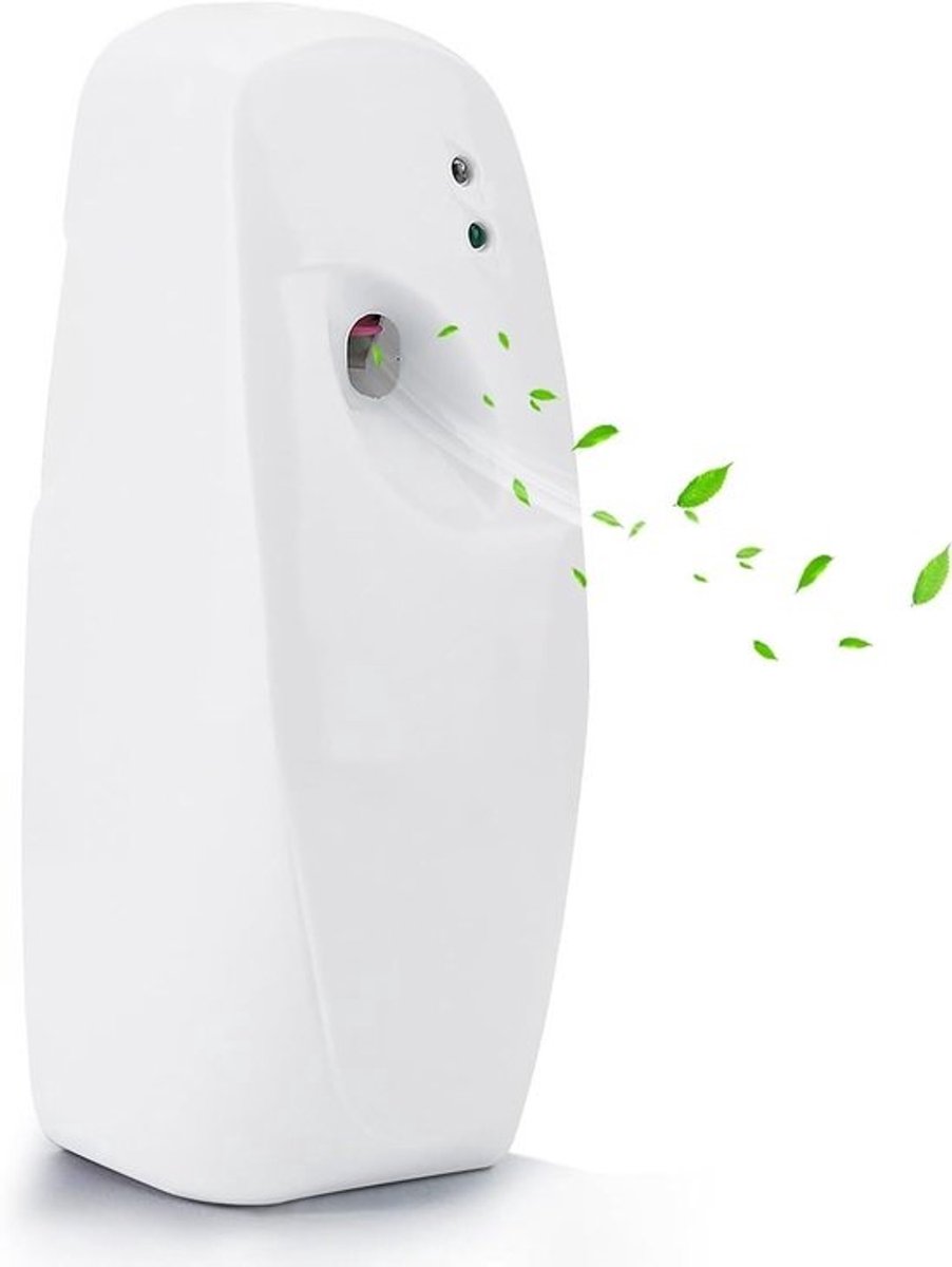 Automatische luchtverfrisser met sensor - wandmontage, 300ml, interval 8/15/30 minuten