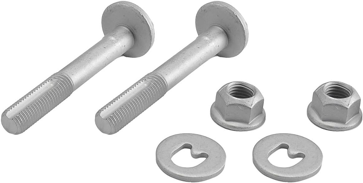 2 Pakket Excentrische Camber Uitlijningsbout Kit 33326863853 voor 3 Reeksen E36 E46 Z1 E30 Achteropschorting Teencorrectie Aanpassing