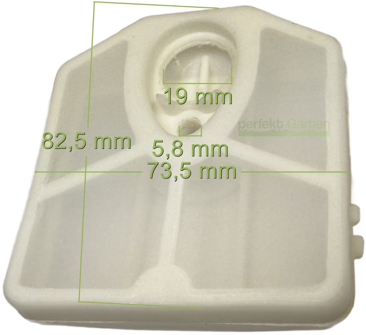 luchtfilter voor kettingzaag Gardenline Black & Decker Gardena 38 cc