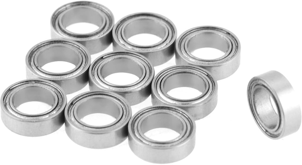 Watris Veiyi MR85ZZ Mini Ball Bearings 440C Stainless Steel 5 x 8 x 2.5 mm Ball Bearings for Machine Tools Electronic - ShopVlot