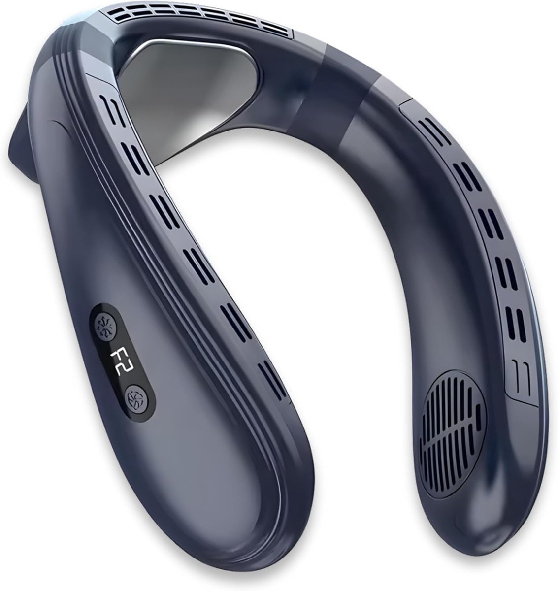 Neck Fan met Koeling - Draagbare Mini Ventilator - 6000mAh Accu - Directe Koeling voor Comfort - SnelShoppen