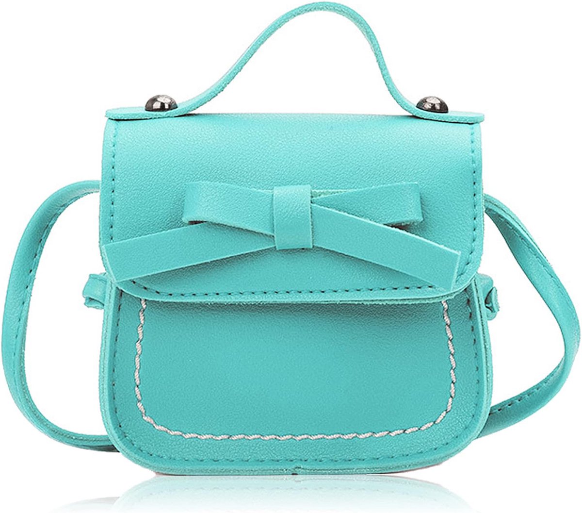 Mini-portemonnee - 11,5 x 5,5 x 10 cm - PU verstelbaar - ideaal voor feest - ShopVlot