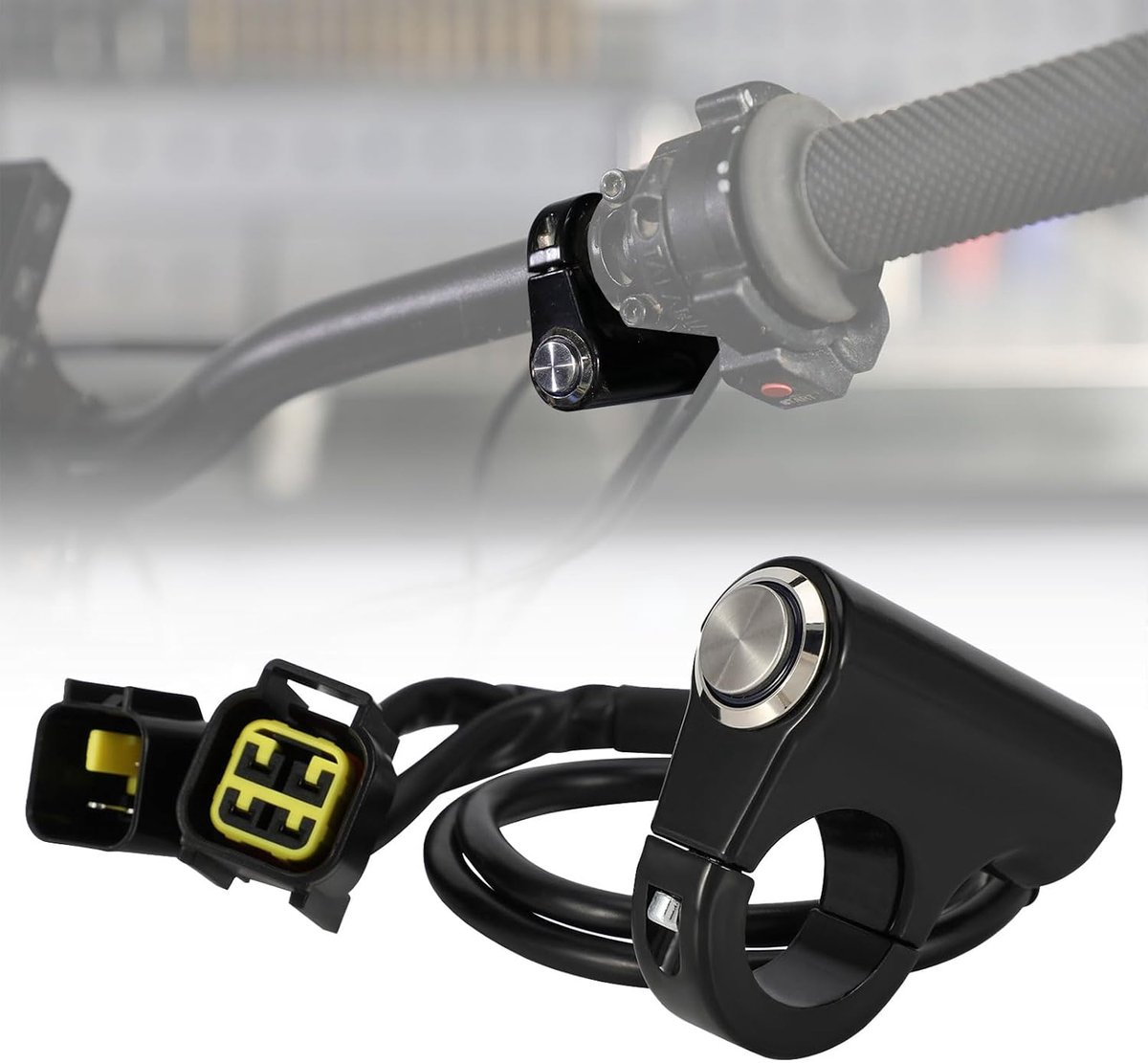 Motorfiets aan/uit schakelaar - Aluminium - Waterproof - Eenvoudige installatie voor Talaria Sting MX4 - ShopVlot