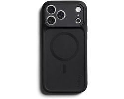 Bellroy Venture Hoesje – Geschikt voor iPhone 18 Pro Max – Gemaakt van schokabsorberend TPU polymeer – Afneembaar polsbandje – MagSafe compatible - Zwart