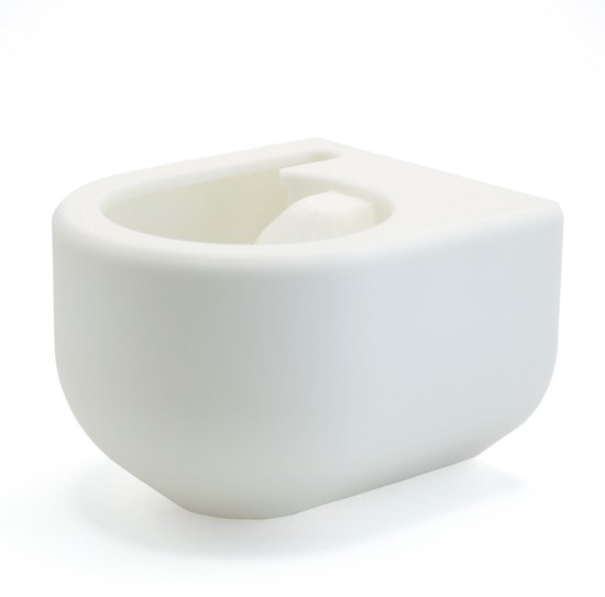 Houder voor Google Home speaker - Wandhouder voor stopcontact - Met kabelbeheer - Wit — afbeelding 2