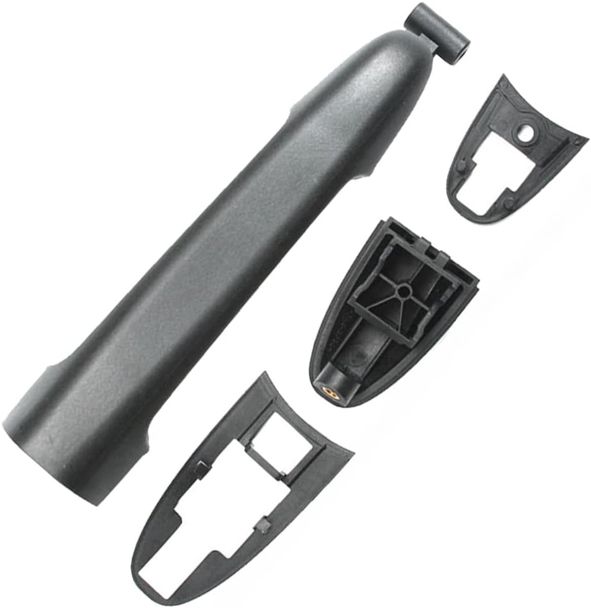 Exterior Left Sliding Door Handle Compatible with Sprinter W906 Crafter 2005 2006 9067600170 68006564AA (Black) - ShopVlot