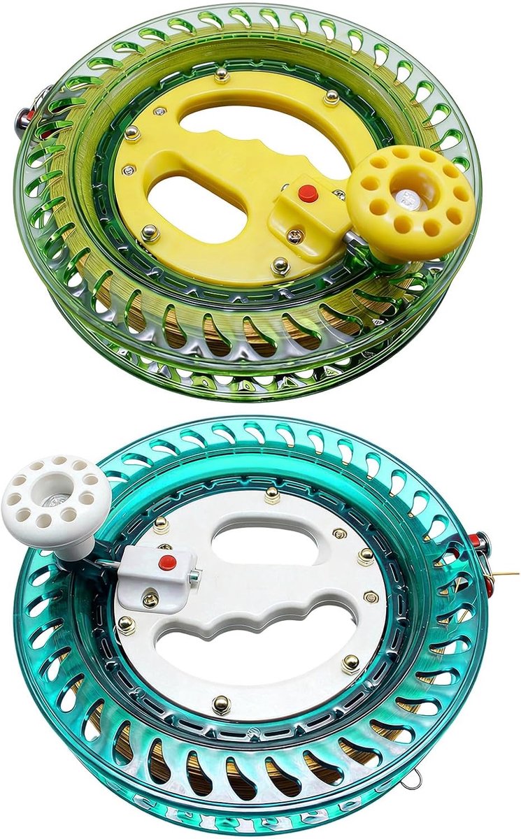 ABS Hand Spool Visserij Reel Met Ergonomische Handvat En Hoge Precisies Lager Visuitrusting Accessoires Dunne ABS Gear