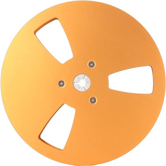 Lege Opname Roller van Aluminium met Openingen - Geschikt voor Tape Reels voor Efficiënte Opslag en Organisatie - 3-Gat Ontwerp voor Gemak en Functionaliteit — afbeelding 4