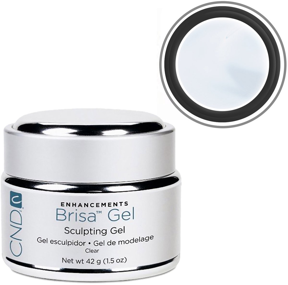 CND - Enhancements - Brisa Sculpting Gel - Clear - 42 gr