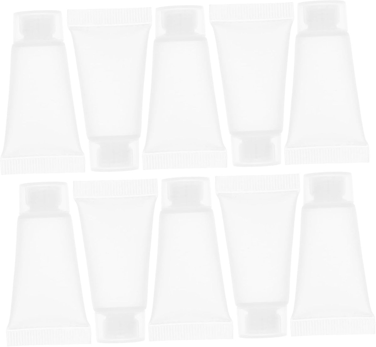 50 Stuks Lege Reis Tubes met Schroefdop Hervulbare Zachte Tubes voor Lotion Tandpasta voor DIY Gebruik