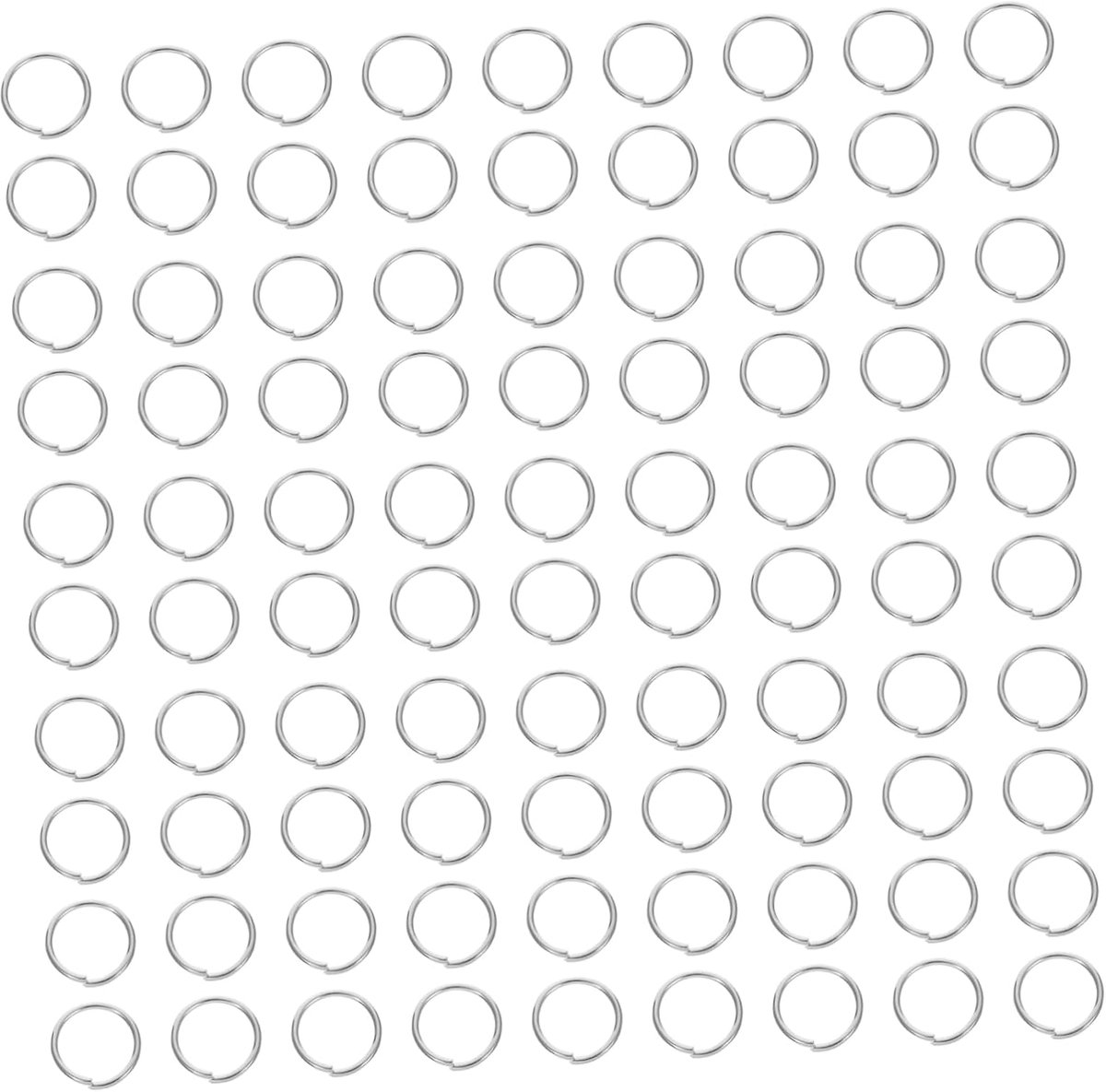400 Stuks Roestvrijstalen springring sieradenklasatie ringetjes roestvrij staal ketting connector sluiting armband sluitingen armband die voorraden kettingkleding