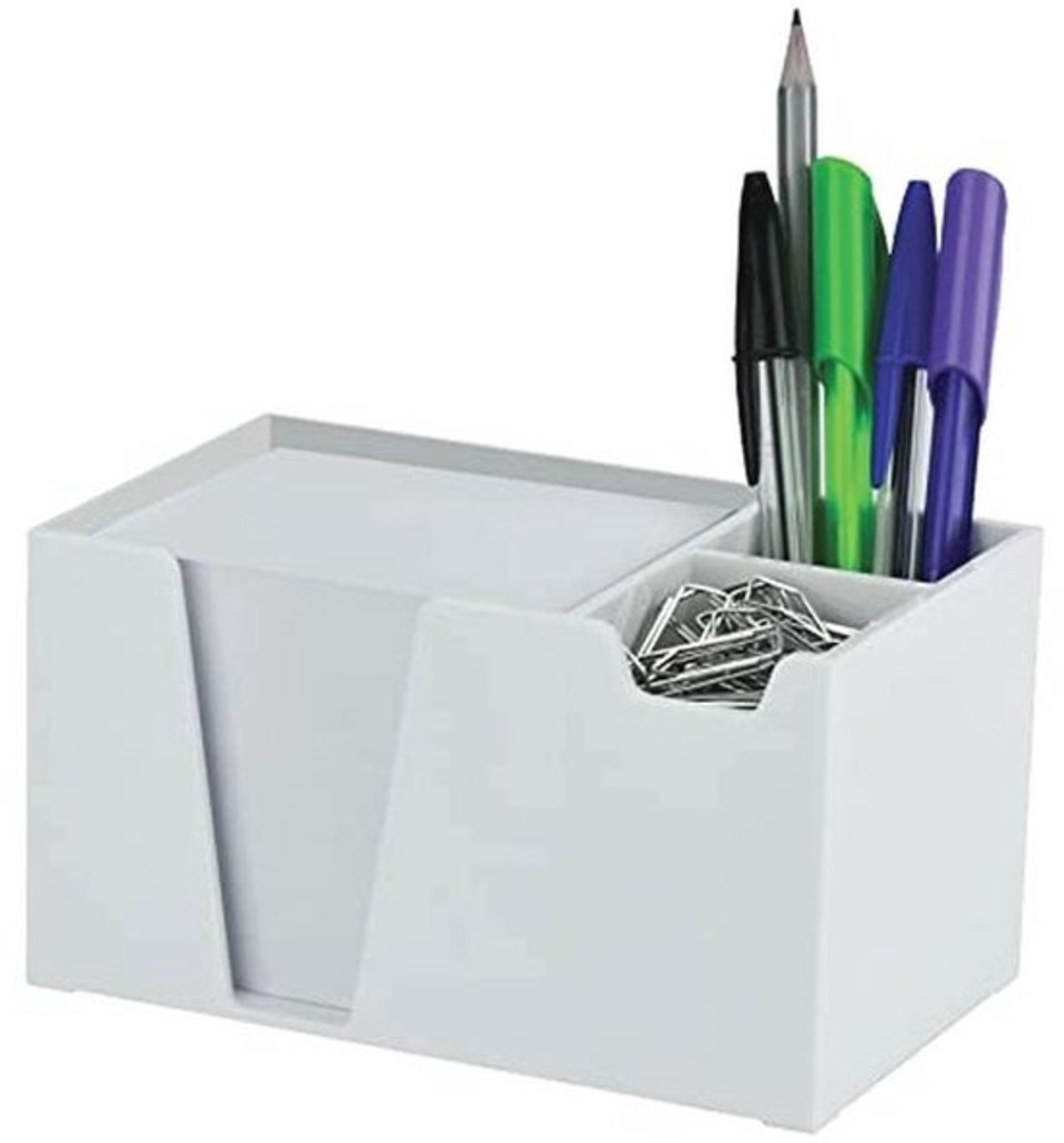 Bureau-organizer voor potloden, papier en clips