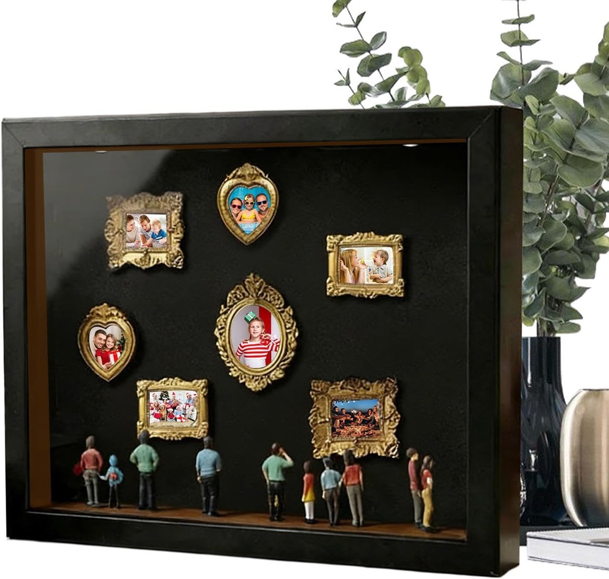 Houten Silhouet met Verlichting