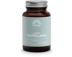 Mattisson Scutellaria Extract 2500mg - Glidkruid - Met Vitamine B, C & Curcumine - 60 Capsules - 60 stuks