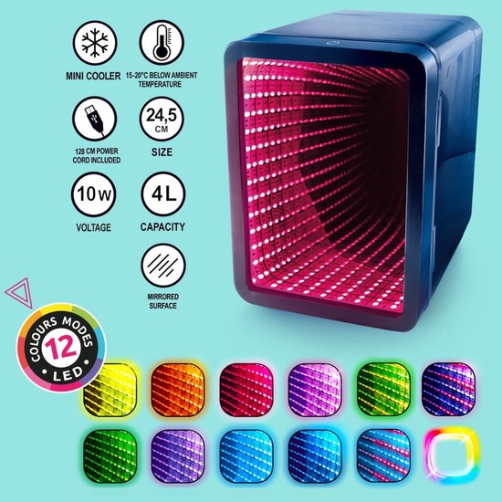 Mini Koelkast - Draagbare Minibar - Cosmetica koeler - Koelbox praktisch van MINI — afbeelding 3